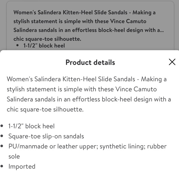 Vince Camuto Block Kitten Heels in Moroccan Clay - Picture 12 of 12